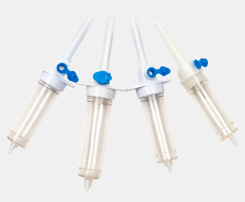 さまざまな注入アクセサリー